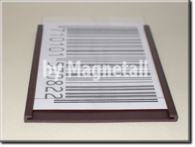 Etichette magnetiche TIPO C complete di cartoncino e PVC a misura