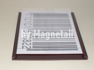 Etichetta magnetica tipo C completa d cartoncino e PVC