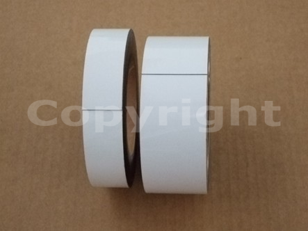 Scribble colore: bianco lucido etichette magnetiche flessibili 120 x 40 x 0,76 mm confezione da 10 pezzi scrivibili e cancellabili 