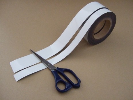 Etichetta magnetica scrivibile e cancellabile