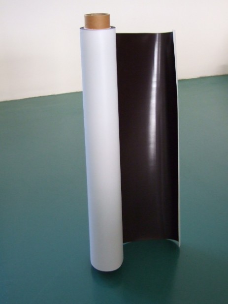 Foglio magnetico con PVC bianco o colorato