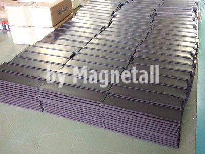 Etichette magnetiche tipo C complete di cartoncino e PVC h70mm