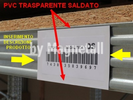 Etichetta magnetica tipo C