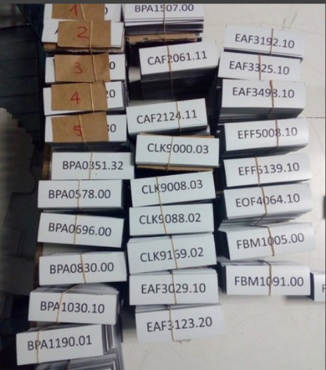 Foglio magnetico stampato