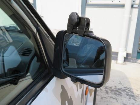 Specchio con supperto magnetico per caravan