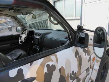 Specchio con supperto magnetico per caravan