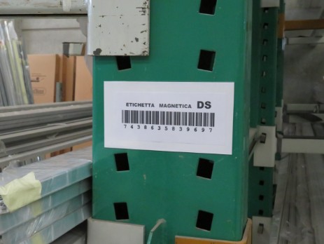 Etichetta DS con PVC trasparente saldato sopra e sotto
