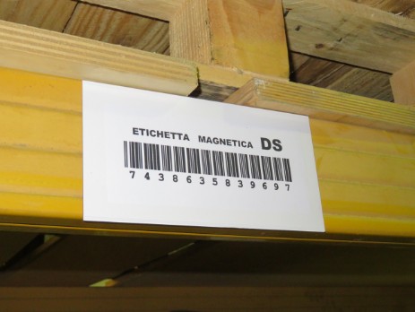 Etichetta DS con PVC trasparente saldato sopra e sotto