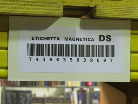 Etichetta DS con PVC trasparente saldato sopra e sotto