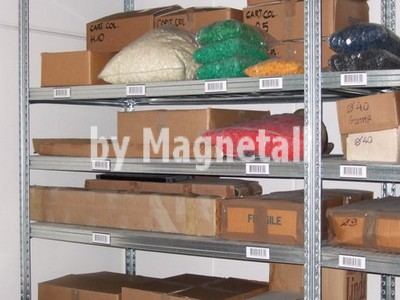 Etichette magnetiche tipo C completa di cartoncino e PVC