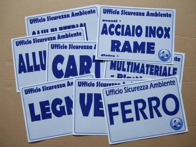 Foglio magnetico stampato