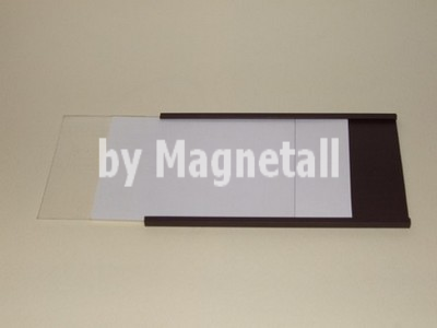 Etichette magnetiche tipo C complete di cartoncino e PVC