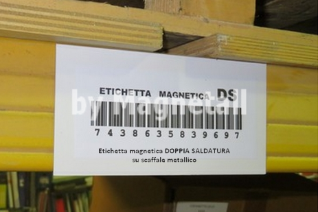 Etichetta DS con PVC trasparente saldato sopra e sotto