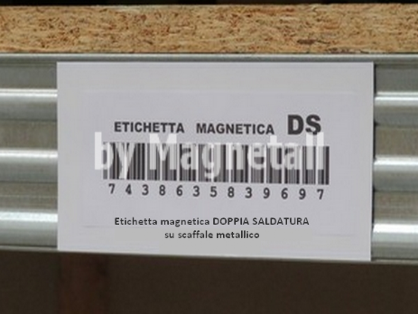 Etichetta DS con PVC trasparente saldato sopra e sotto