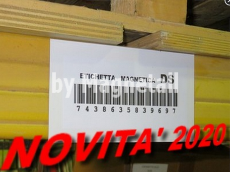 Etichetta DS con PVC trasparente saldato sopra e sotto