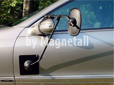 Specchio con supperto magnetico per caravan