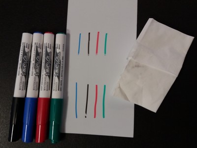 Etichetta magnetica scrivibile e cancellabile