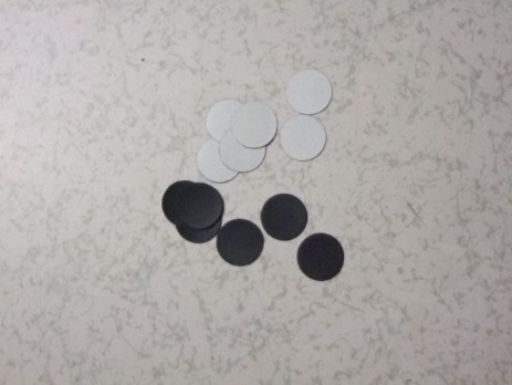 Ferro gomma con ferrite non magnetico