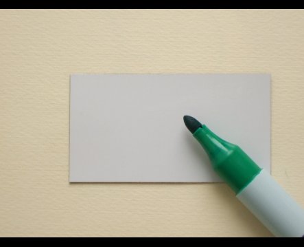Etichetta magnetica scrivibile e cancellabile