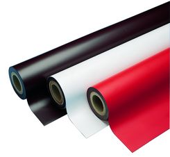 Foglio magnetico con PVC bianco o colorato