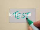 Writable and erasable magnetic labels