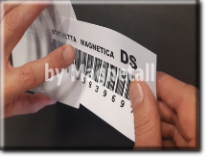 Etichetta magnetica DS a doppia saldatura