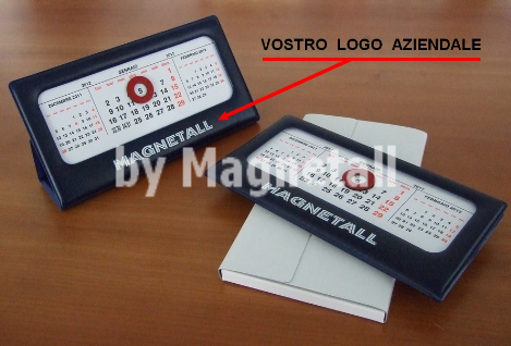 Calendario con segnadata magnetico