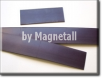 Prescored plain magnetic labels